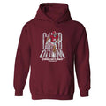 Alabama - NCAA Football :  Caleb Odom  x Roll Tide Willie -  Hooded Sweatshirt Individual Caricature T-Shirts, Hoodie