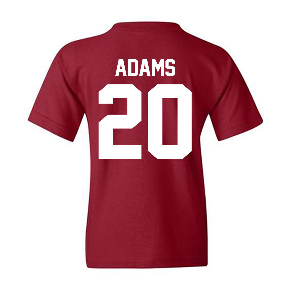 Alabama - NCAA Baseball : Zane Adams - Classic Shersey Youth T-Shirt Style001 Hoodie, Sweatshirt | CoreVibeTees.com (Image 2)