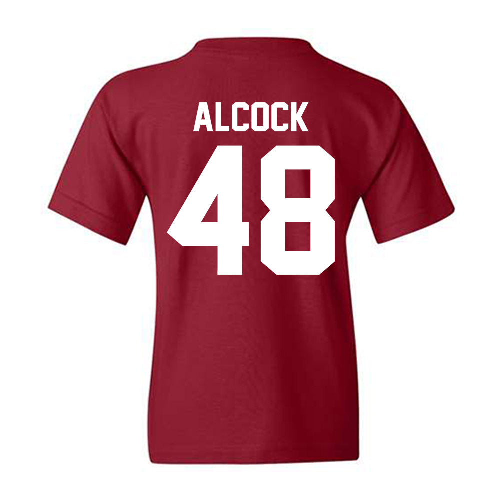 Alabama - NCAA Baseball : Bobby Alcock - Classic Shersey Youth T-Shirt Style001 Hoodie, Sweatshirt (Image 2)
