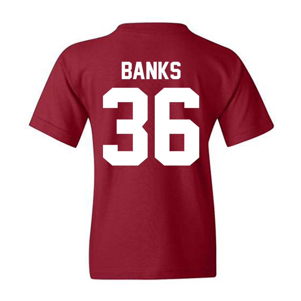 Alabama - NCAA Baseball : Hagan Banks - Classic Shersey Youth T-Shirt Style001 Hoodie, Sweatshirt (Image 2)