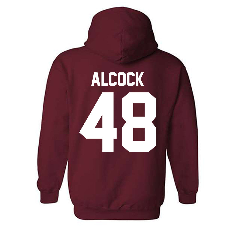 Alabama - NCAA Baseball : Bobby Alcock - Classic Shersey Hooded Sweatshirt Style001 T-Shirts, Hoodie (Image 2)