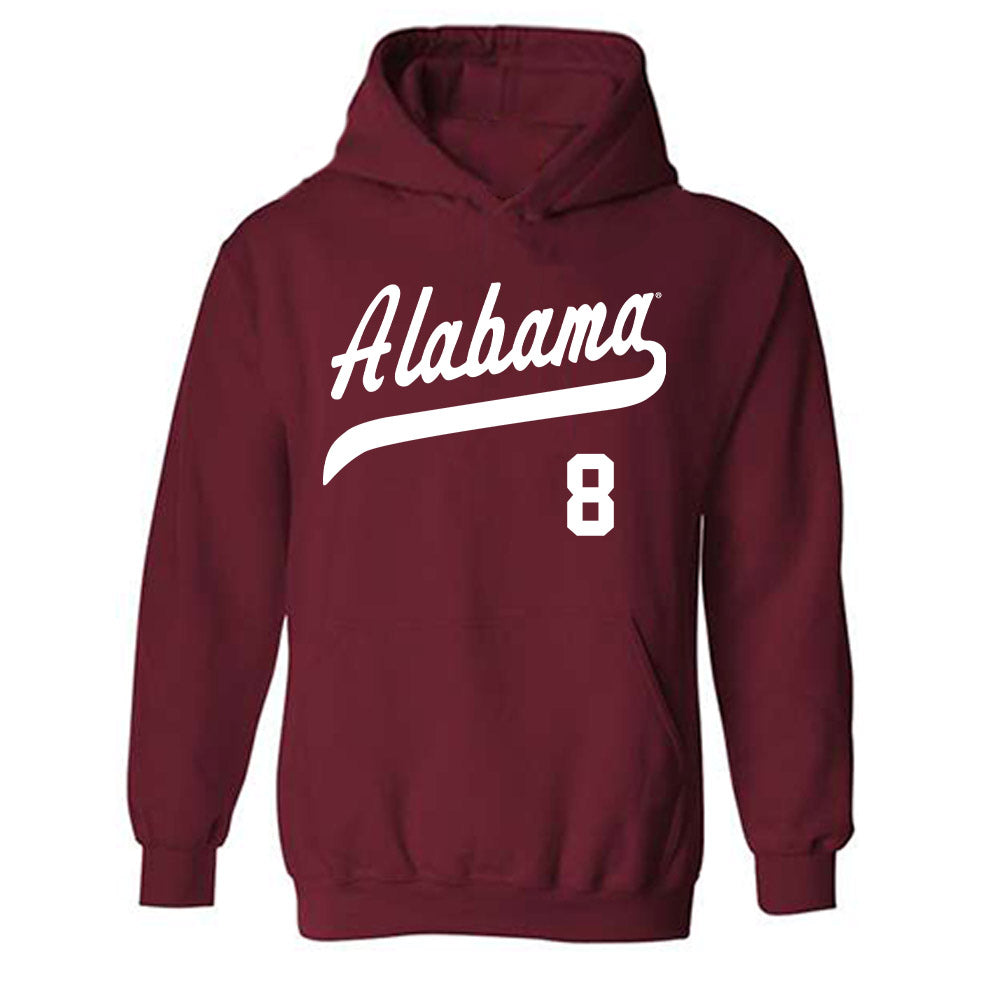 Alabama - NCAA Baseball : Tyler Fay - Classic Shersey Hooded Sweatshirt Style001 T-Shirts, Hoodie (Image 1)