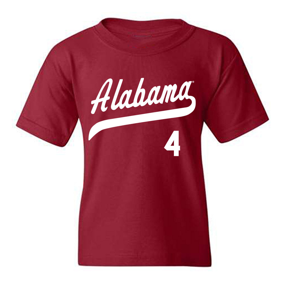 Alabama - NCAA Baseball : Riley Quick - Classic Shersey Youth T-Shirt Style001 Hoodie, Sweatshirt (Image 1)