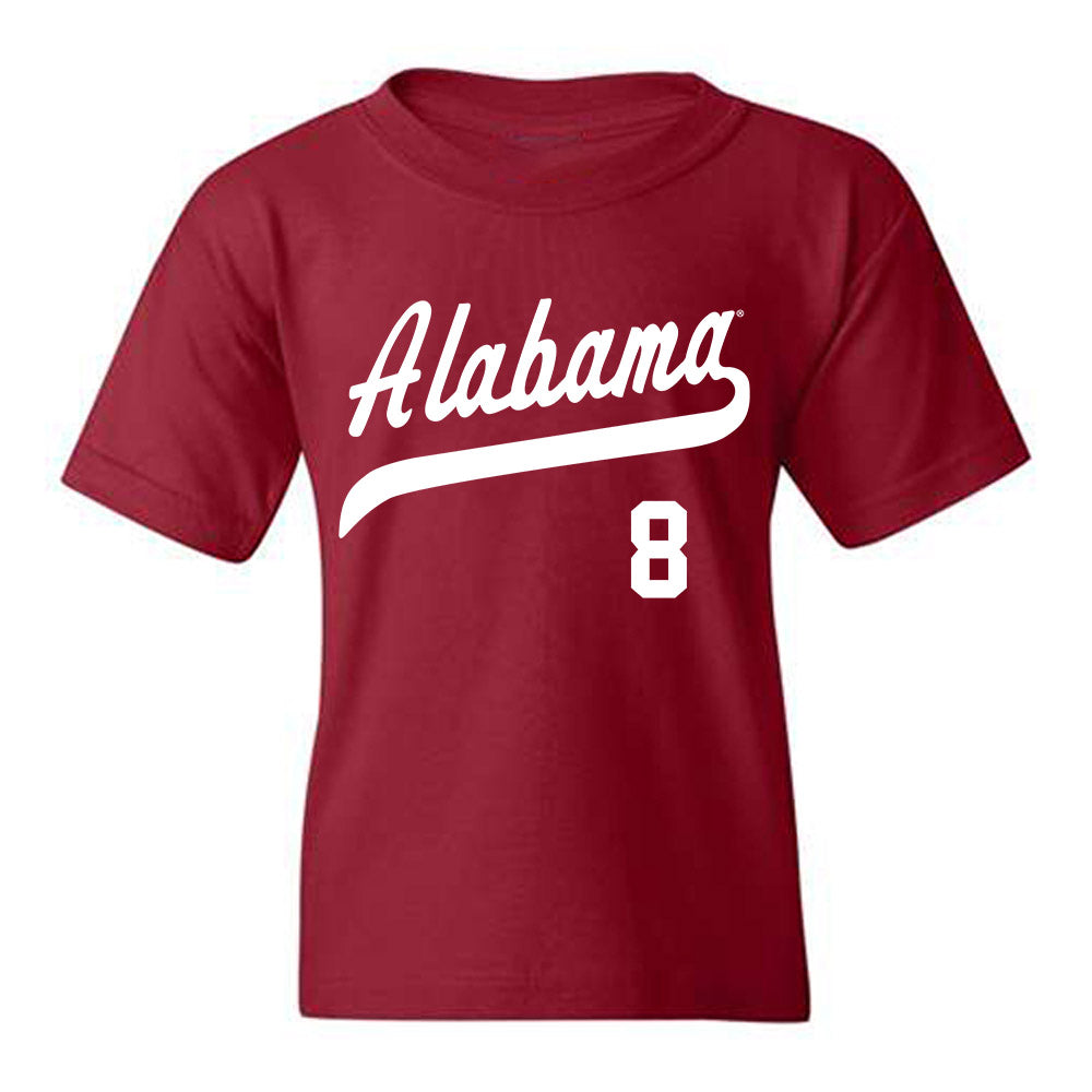 Alabama - NCAA Baseball : Tyler Fay - Classic Shersey Youth T-Shirt Style001 Hoodie, Sweatshirt | CoreVibeTees.com (Image 1)