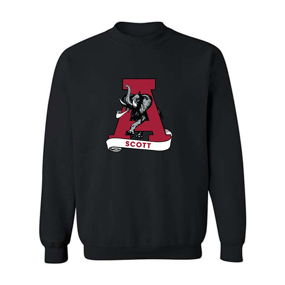 Alabama - Football Alumni : BJ Scott - Crewneck Sweatshirt Style002 T-Shirts, Hoodie | CoreVibeTees.com (Image 1)