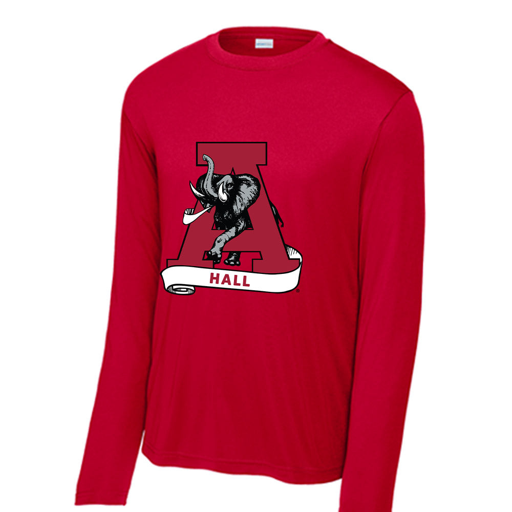 Alabama - Football Alumni : Randy Hall - Activewear Long Sleeve T-Shirt Hoodie, Sweatshirt | CoreVibeTees.com (Image 2)
