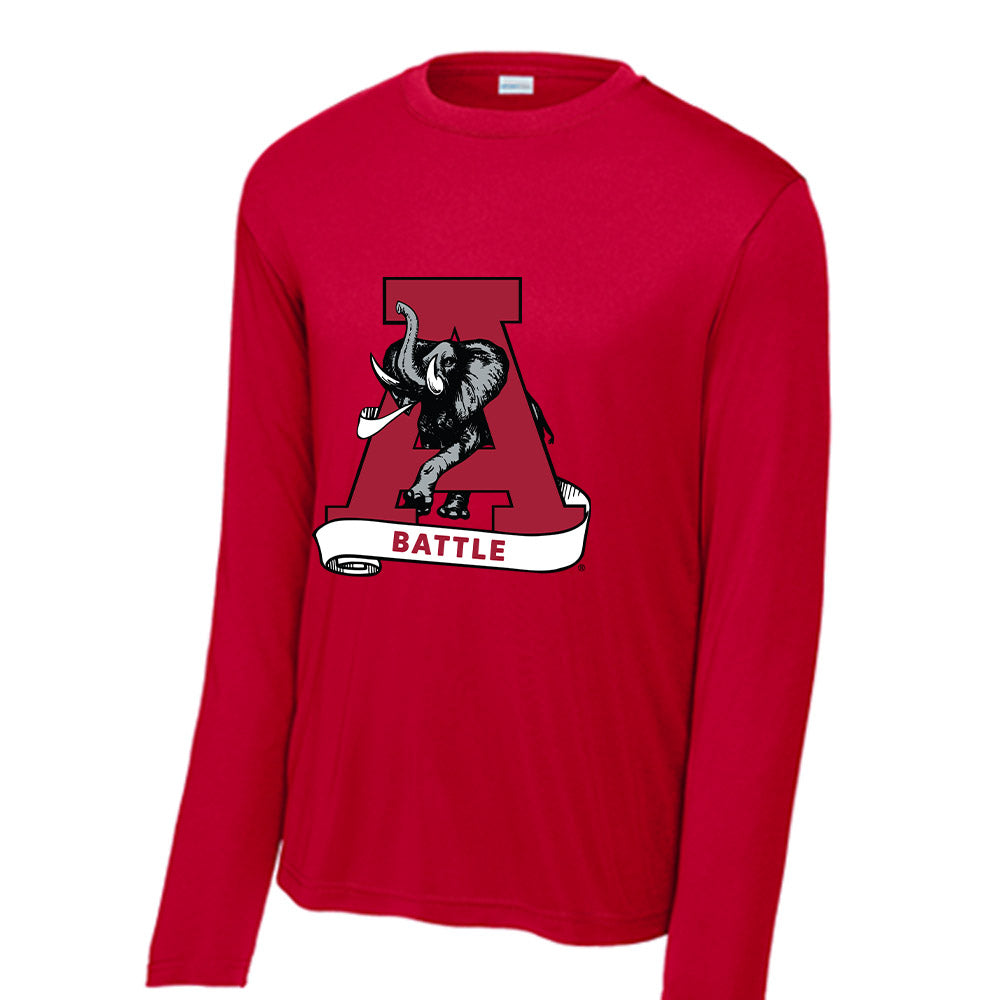 Alabama - Football Alumni : Marco Battle - Activewear Long Sleeve T-Shirt Hoodie, Sweatshirt | CoreVibeTees.com (Image 3)