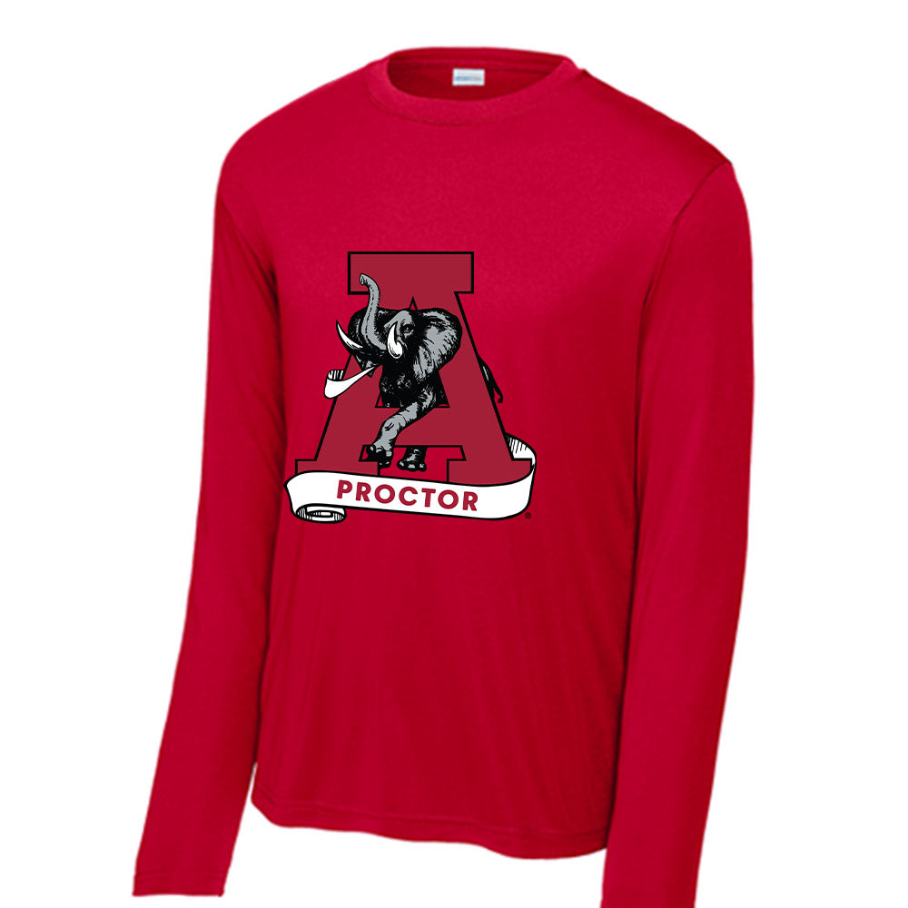 Alabama - Football Alumni : Michael Proctor - Activewear Long Sleeve T-Shirt Hoodie, Sweatshirt | CoreVibeTees.com (Image 2)