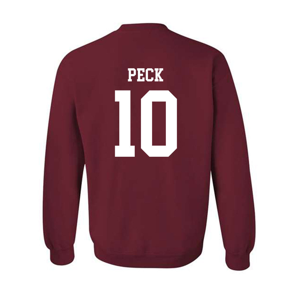 Alabama - Baseball Alumni : John Peck - Crewneck Sweatshirt T-Shirts, Hoodie | CoreVibeTees.com (Image 2)