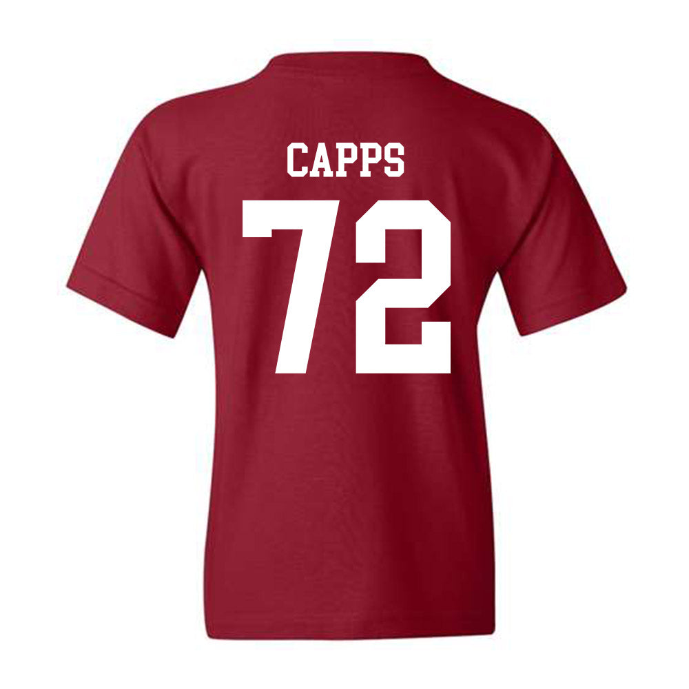 Alabama - Football Alumni : Chris Capps - Youth T-Shirt Hoodie, Sweatshirt | CoreVibeTees.com (Image 2)