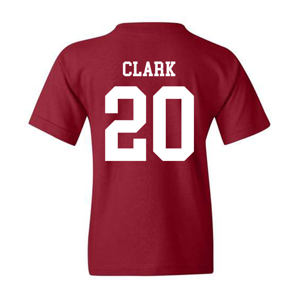 Alabama - Baseball Alumni : Aaron Clark - Youth T-Shirt Hoodie, Sweatshirt | CoreVibeTees.com (Image 2)