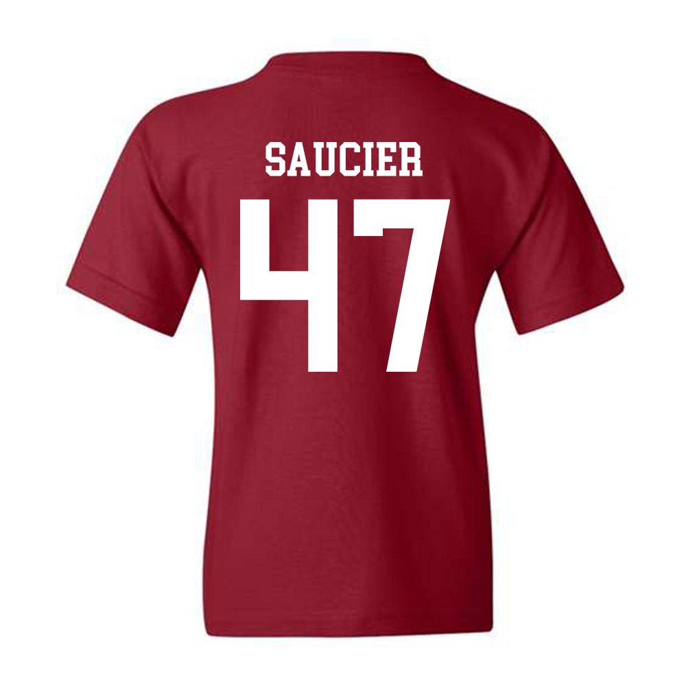 Alabama - Football Alumni : Robert Saucier - Youth T-Shirt Hoodie, Sweatshirt | CoreVibeTees.com (Image 2)