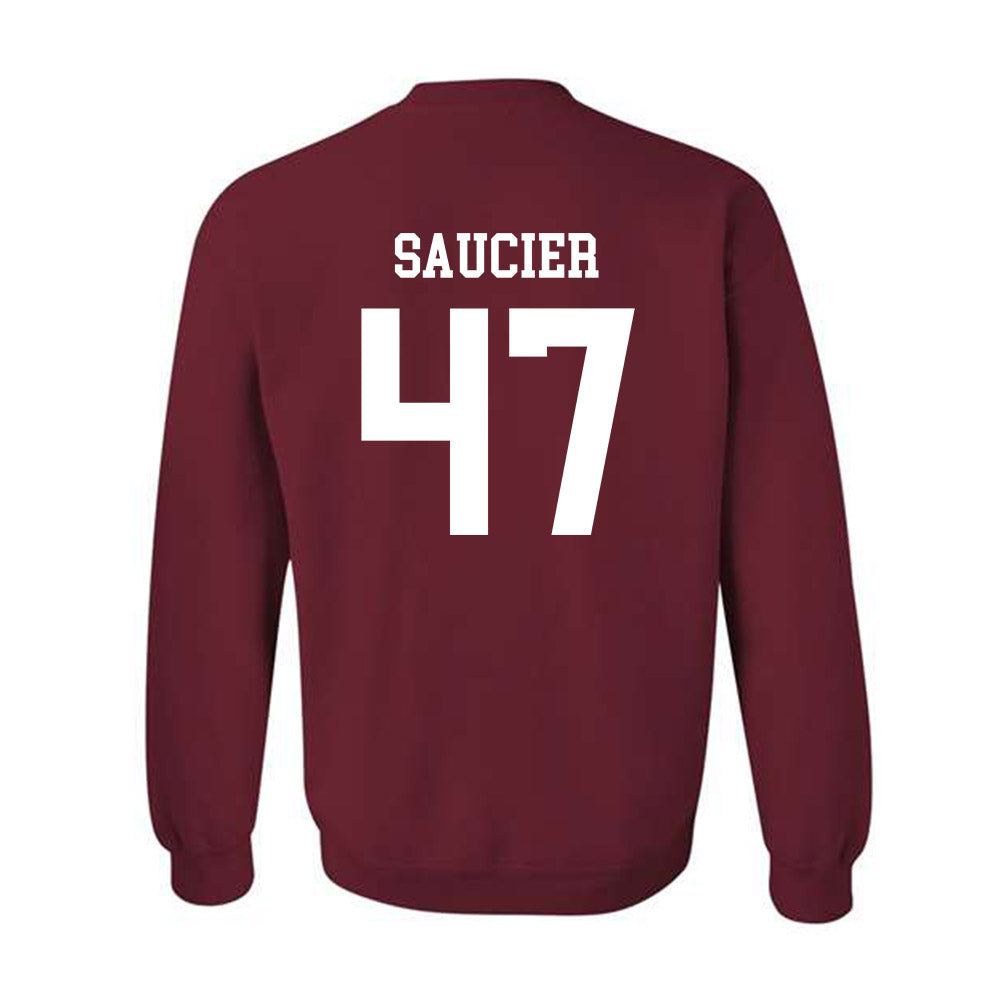 Alabama - Football Alumni : Robert Saucier - Crewneck Sweatshirt Style001 T-Shirts, Hoodie | CoreVibeTees.com (Image 2)