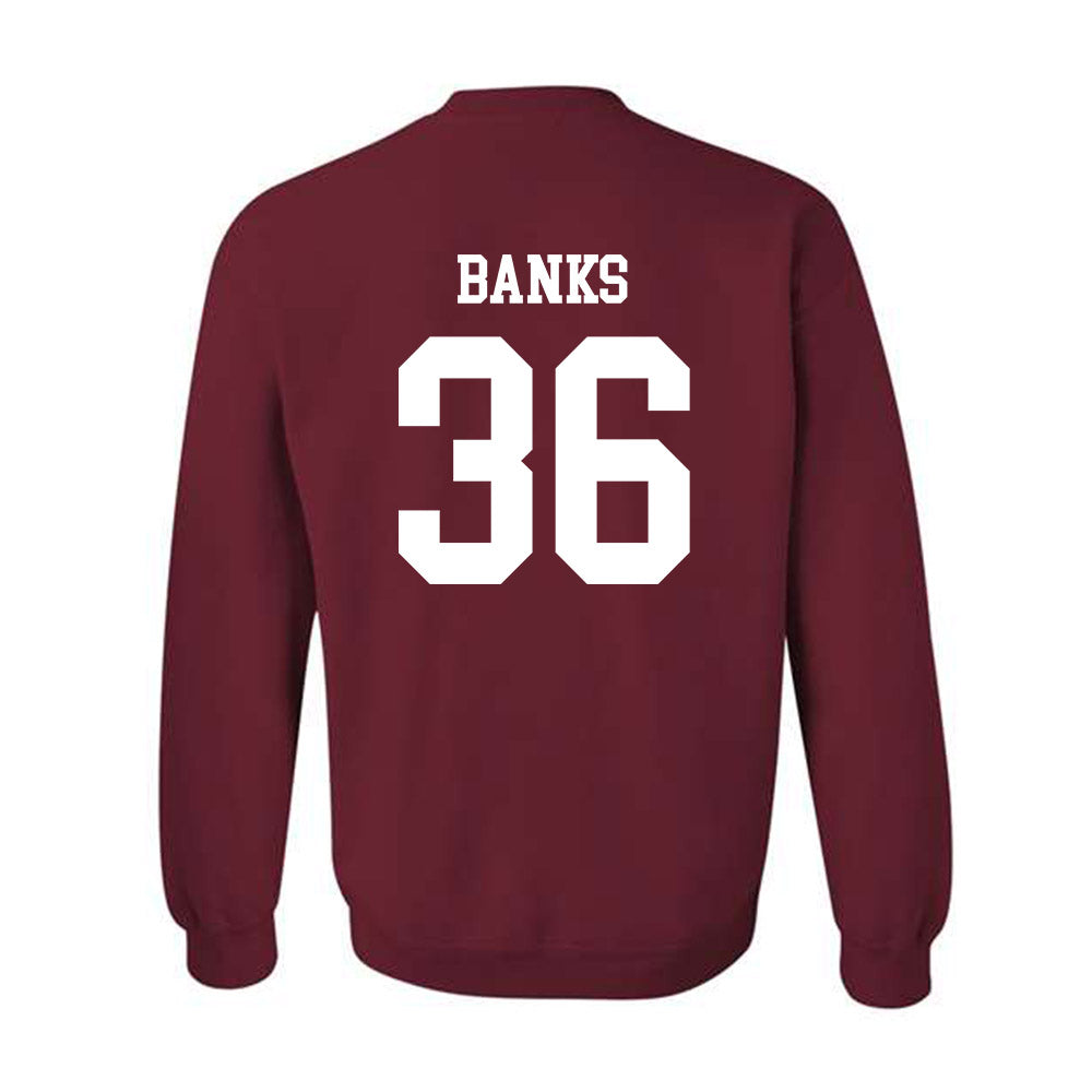 Alabama - NCAA Baseball : Hagan Banks - Crewneck Sweatshirt T-Shirts, Hoodie | CoreVibeTees.com (Image 2)