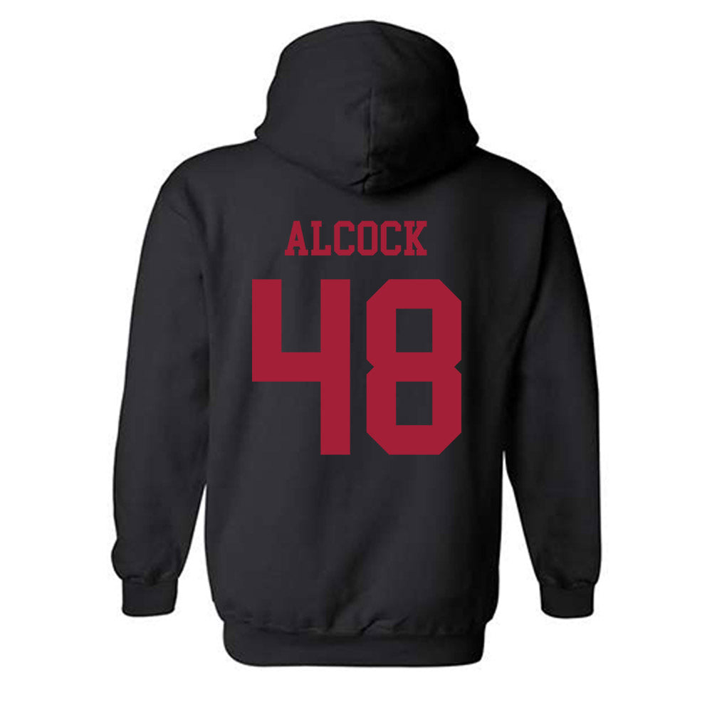 Alabama - NCAA Baseball : Bobby Alcock - Hooded Sweatshirt Style002 T-Shirts, Hoodie | CoreVibeTees.com (Image 3)