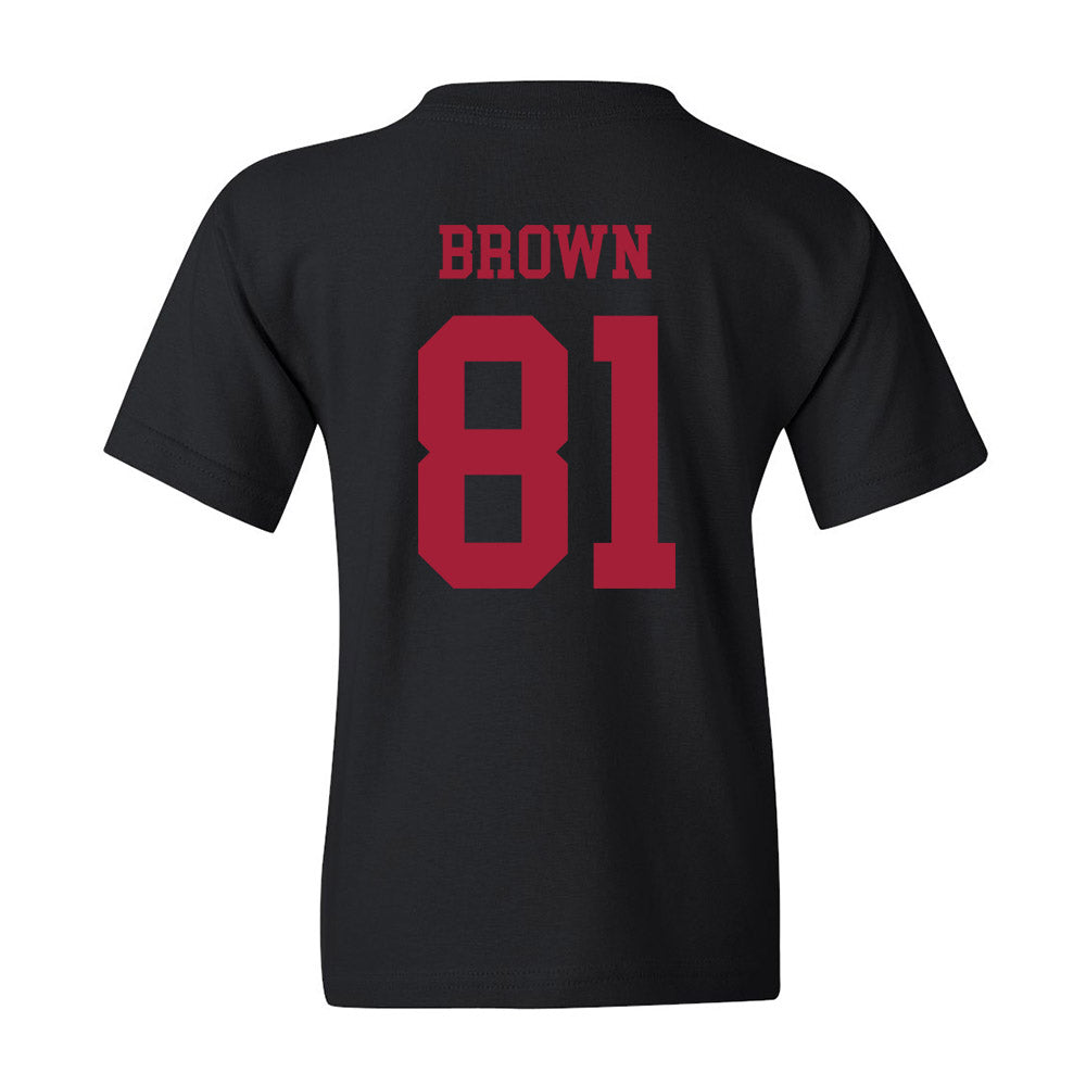 Alabama - Football Alumni : Keith Brown - Classic Youth T-Shirt Hoodie, Sweatshirt | CoreVibeTees.com (Image 4)