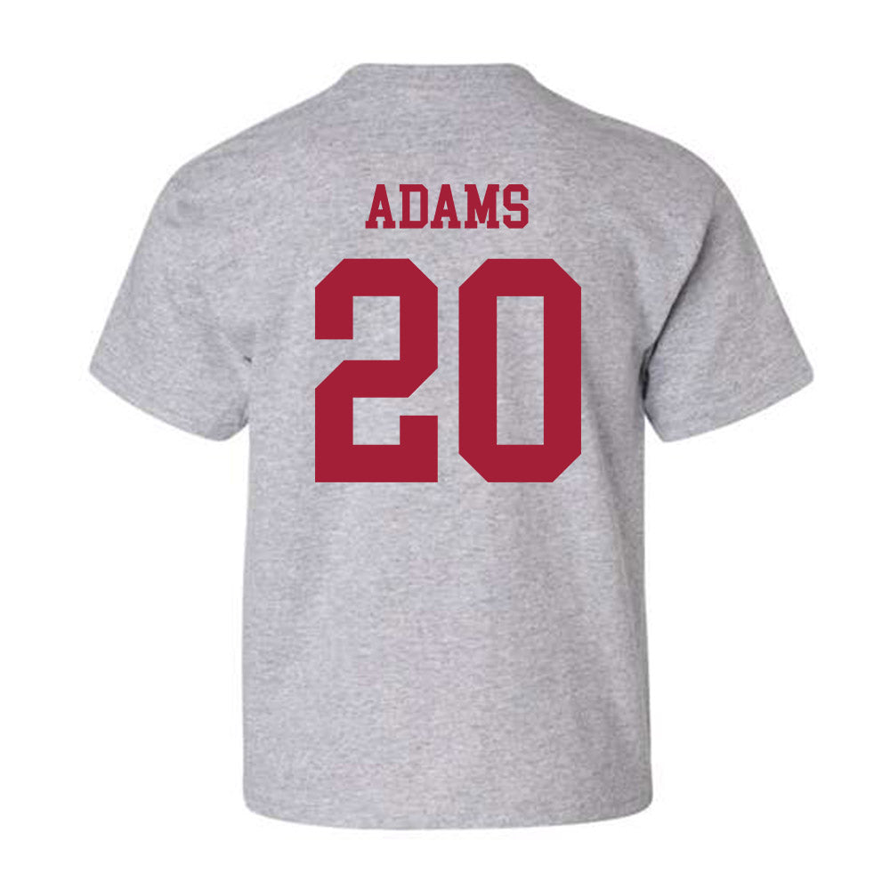 Alabama - NCAA Baseball : Zane Adams - Youth T-Shirt Hoodie, Sweatshirt | CoreVibeTees.com (Image 4)