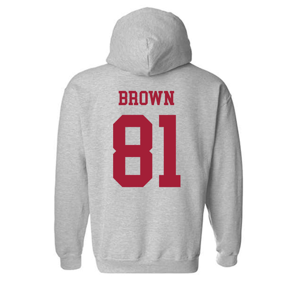 Alabama - Football Alumni : Keith Brown - Classic Hooded Sweatshirt T-Shirts, Hoodie | CoreVibeTees.com (Image 4)