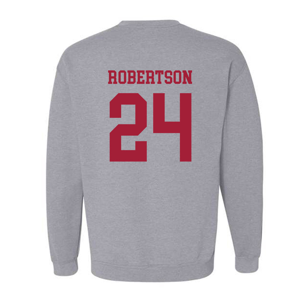 Alabama - NCAA Baseball : Tate Robertson - Crewneck Sweatshirt Style002 T-Shirts, Hoodie | CoreVibeTees.com (Image 3)