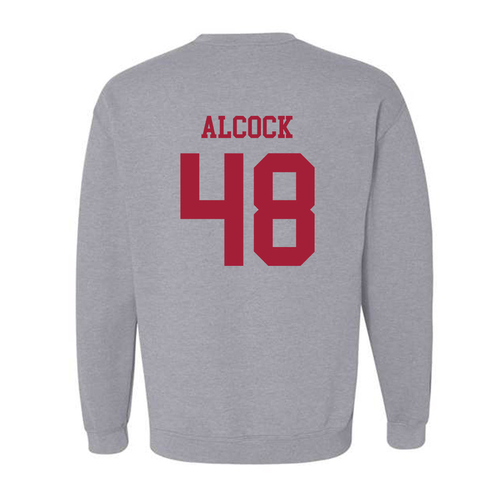 Alabama - NCAA Baseball : Bobby Alcock - Crewneck Sweatshirt Style002 T-Shirts, Hoodie | CoreVibeTees.com (Image 4)