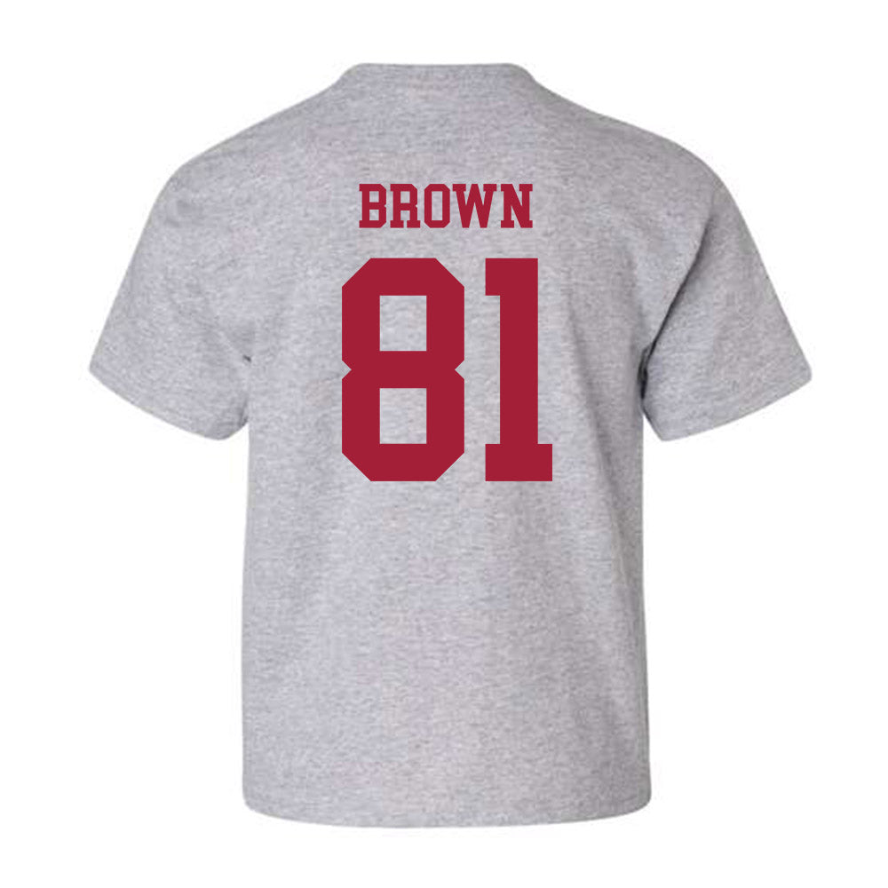 Alabama - Football Alumni : Keith Brown - Classic Youth T-Shirt Hoodie, Sweatshirt | CoreVibeTees.com (Image 3)