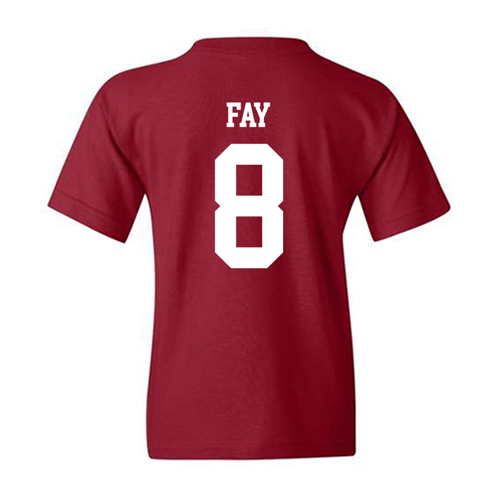 Alabama - NCAA Baseball : Tyler Fay - Classic Shersey Youth T-Shirt Hoodie, Sweatshirt | CoreVibeTees.com (Image 2)