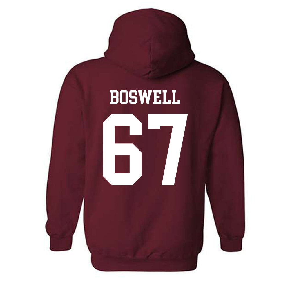 Alabama - Football Alumni : John Boswell - Classic Shersey Hooded Sweatshirt T-Shirts, Hoodie | CoreVibeTees.com (Image 2)