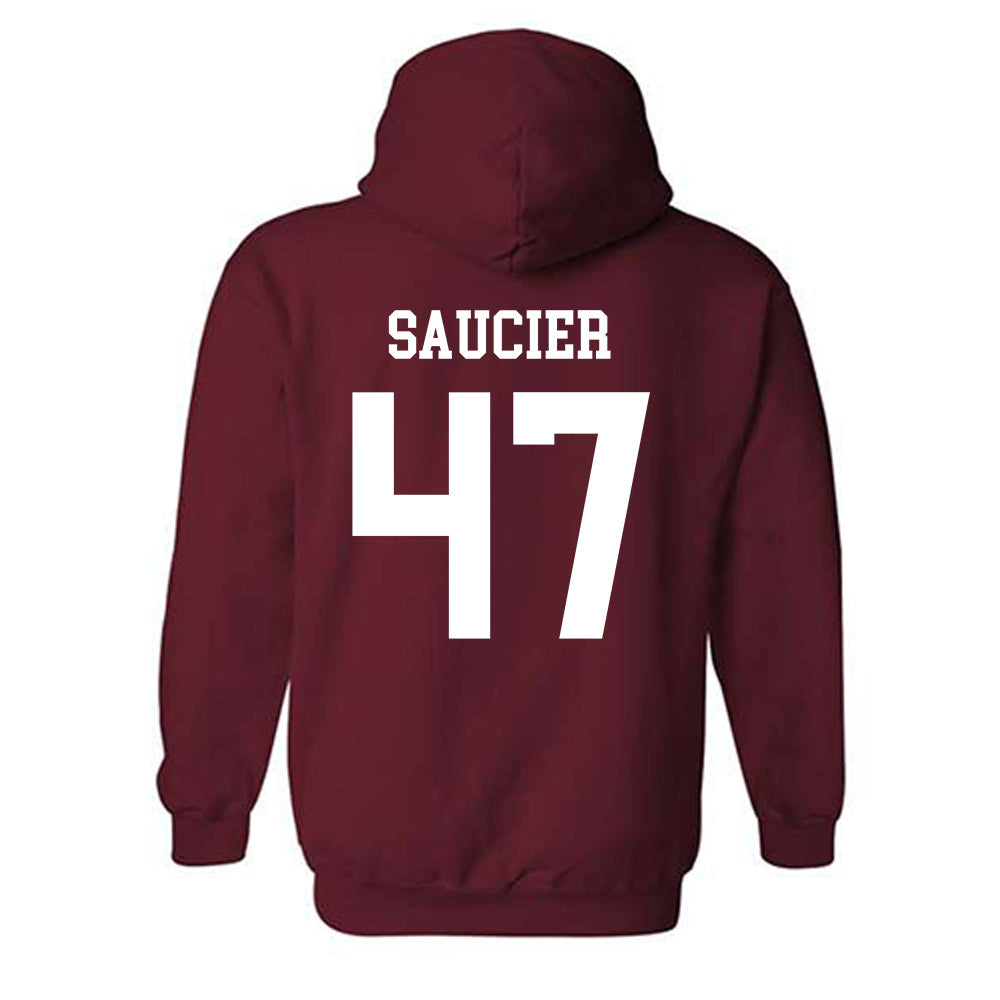 Alabama - Football Alumni : Robert Saucier - Classic Shersey Hooded Sweatshirt T-Shirts, Hoodie | CoreVibeTees.com (Image 2)