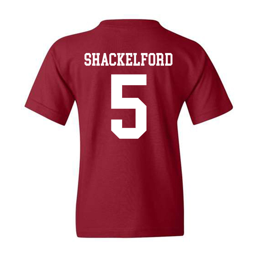 Alabama - Mens Basketball Alumni : Jaden Shackelford - Classic Shersey Youth T-Shirt Hoodie, Sweatshirt (Image 2)