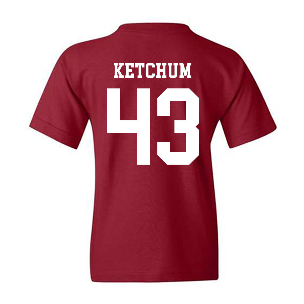 Alabama - NCAA Baseball : Jack Ketchum - Classic Shersey Youth T-Shirt Hoodie, Sweatshirt | CoreVibeTees.com (Image 2)
