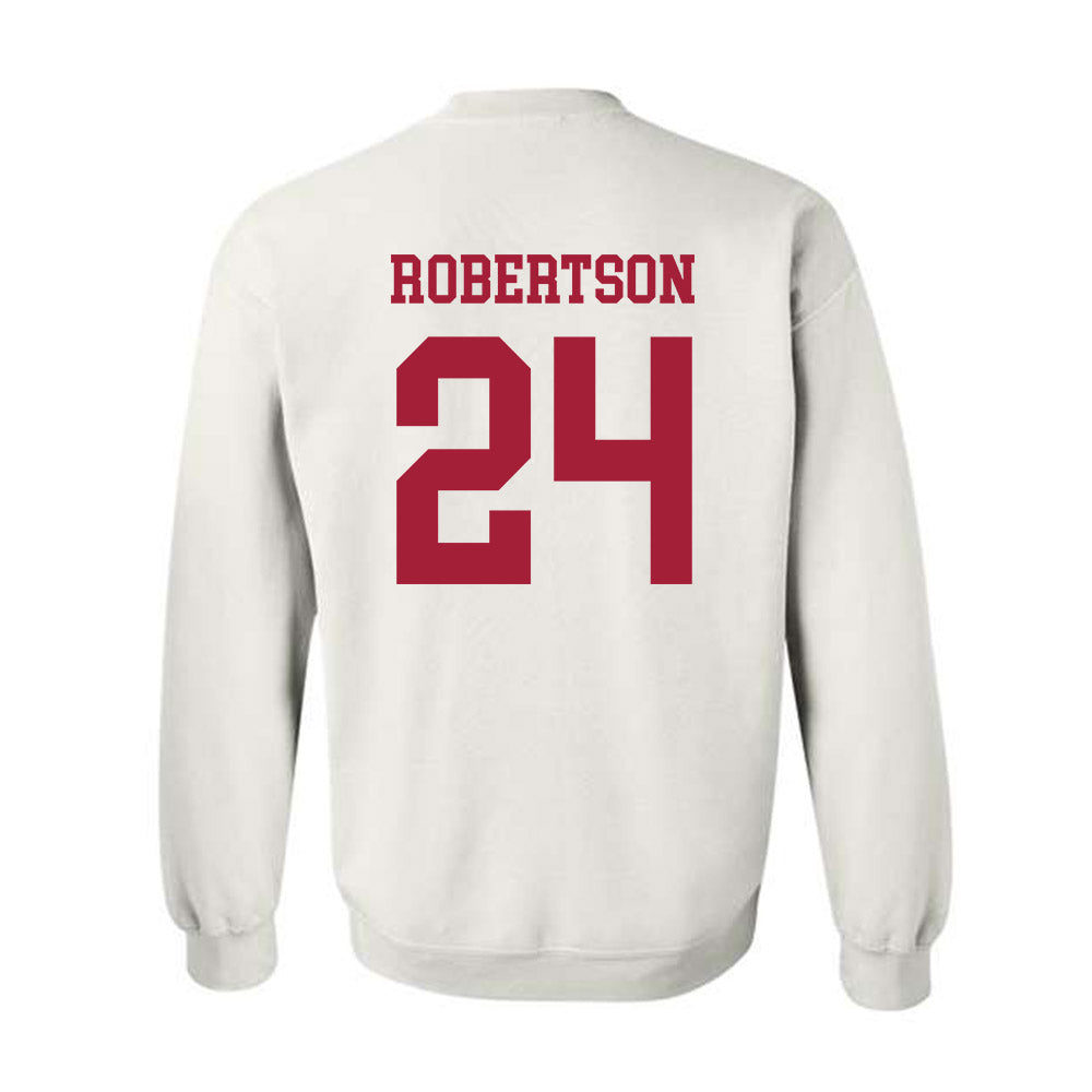 Alabama - NCAA Baseball : Tate Robertson - Crewneck Sweatshirt Style001 T-Shirts, Hoodie | CoreVibeTees.com (Image 2)
