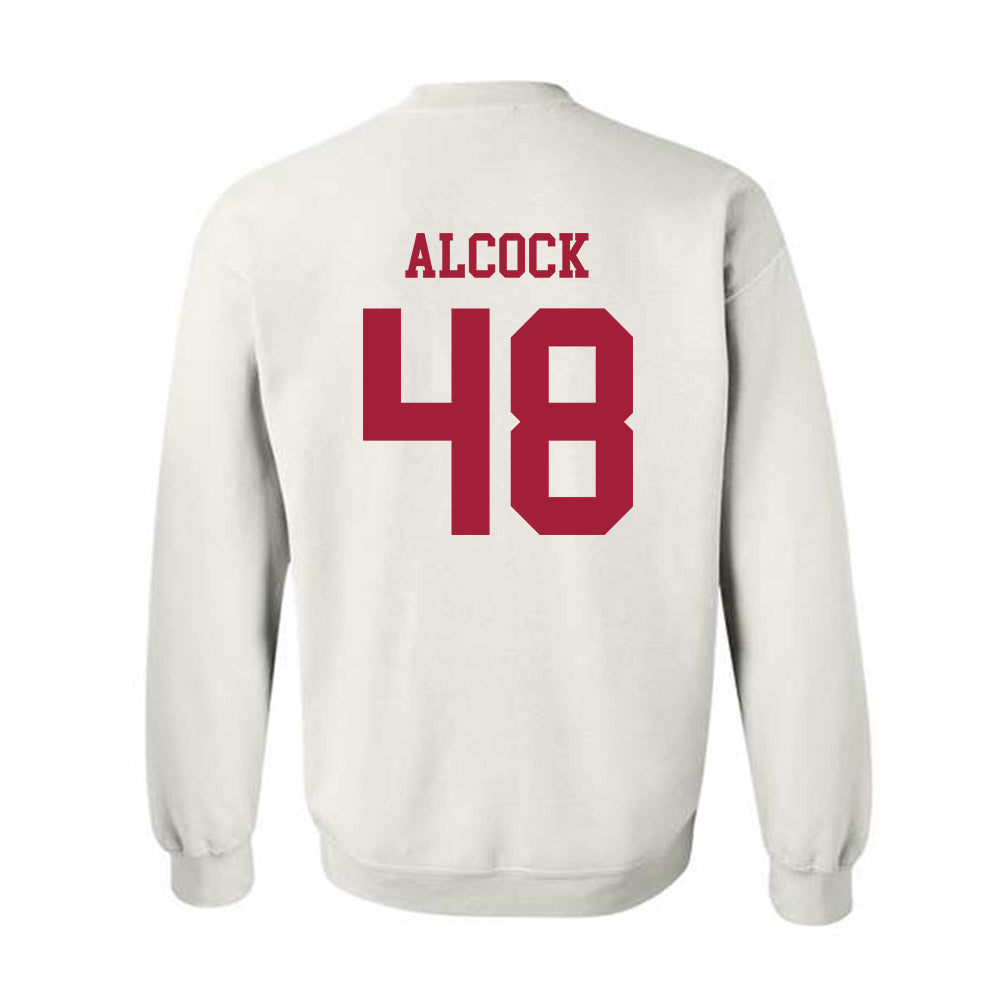 Alabama - NCAA Baseball : Bobby Alcock - Crewneck Sweatshirt Style001 T-Shirts, Hoodie | CoreVibeTees.com (Image 2)