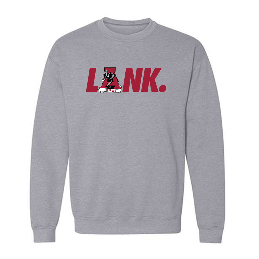 Alabama - Mens Basketball Alumni : James Hollywood Robinson - LANK Generic Shersey Crewneck Sweatshirt... (Image 1)