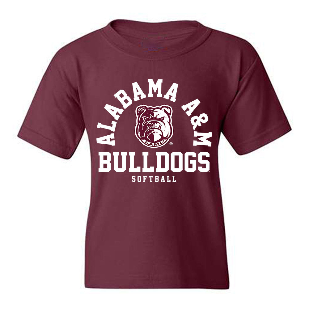 AAMU - NCAA Softball : zahria jones - Classic Shersey Youth T-Shirt Hoodie, Sweatshirt | CoreVibeTees.com (Image 1)