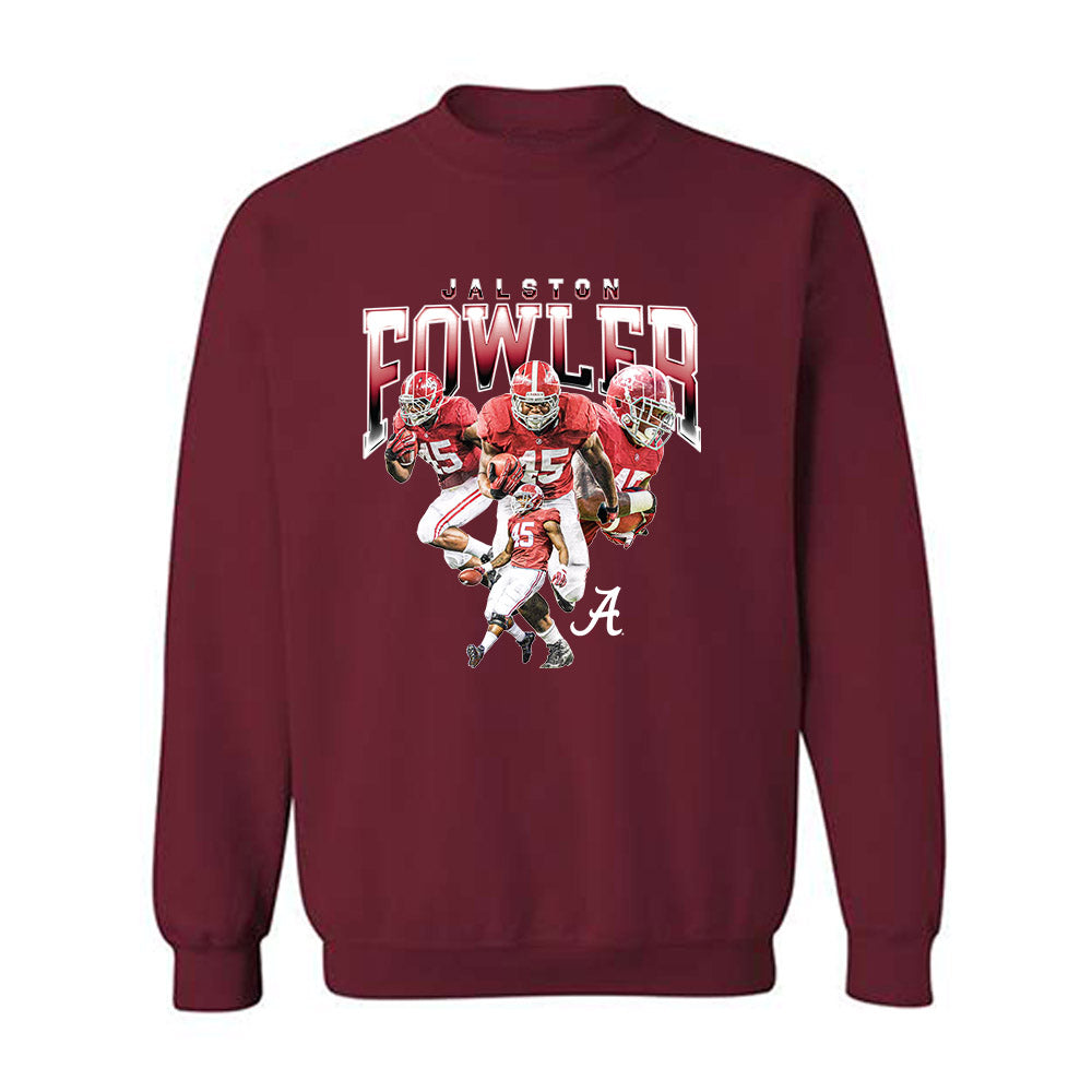 Alabama - Football Alumni : Jalston Fowler - Crewneck Sweatshirt Style002 T-Shirts, Hoodie | CoreVibeTees.com