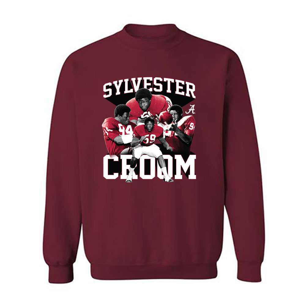 Alabama - Football Alumni : Sylvester Croom - Crewneck Sweatshirt Style002 T-Shirts, Hoodie | CoreVibeTees.com