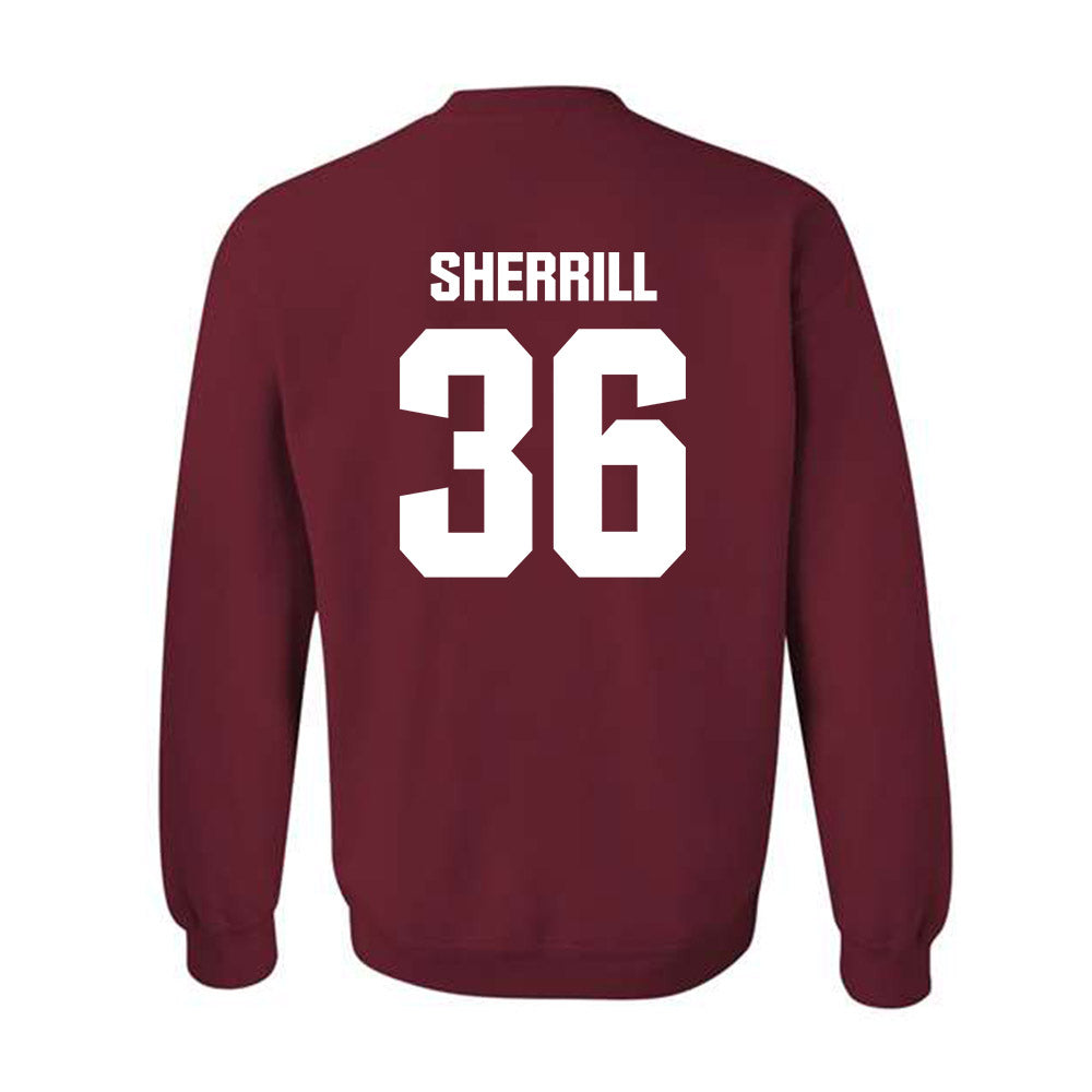 Alabama - Football Alumni : Jackie Sherrill - Classic Shersey Crewneck Sweatshirt Style005 T-Shirts, Hoodie (Image 2)