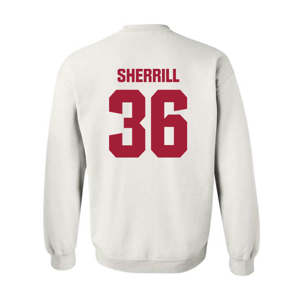 Alabama - Football Alumni : Jackie Sherrill - Classic Shersey Crewneck Sweatshirt Style011 T-Shirts, Hoodie (Image 2)