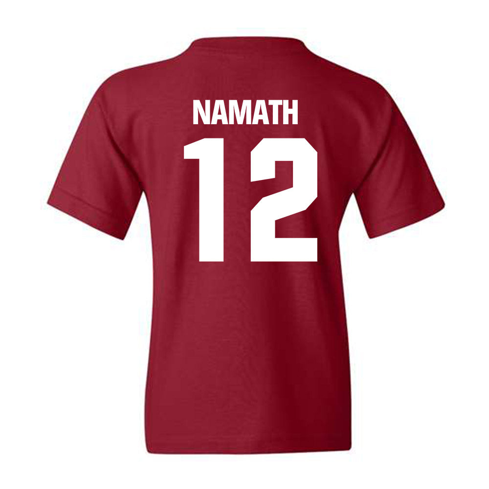 Alabama - Football Alumni : Joe Namath - Classic Shersey Youth T-Shirt Style012 Hoodie, Sweatshirt (Image 2)