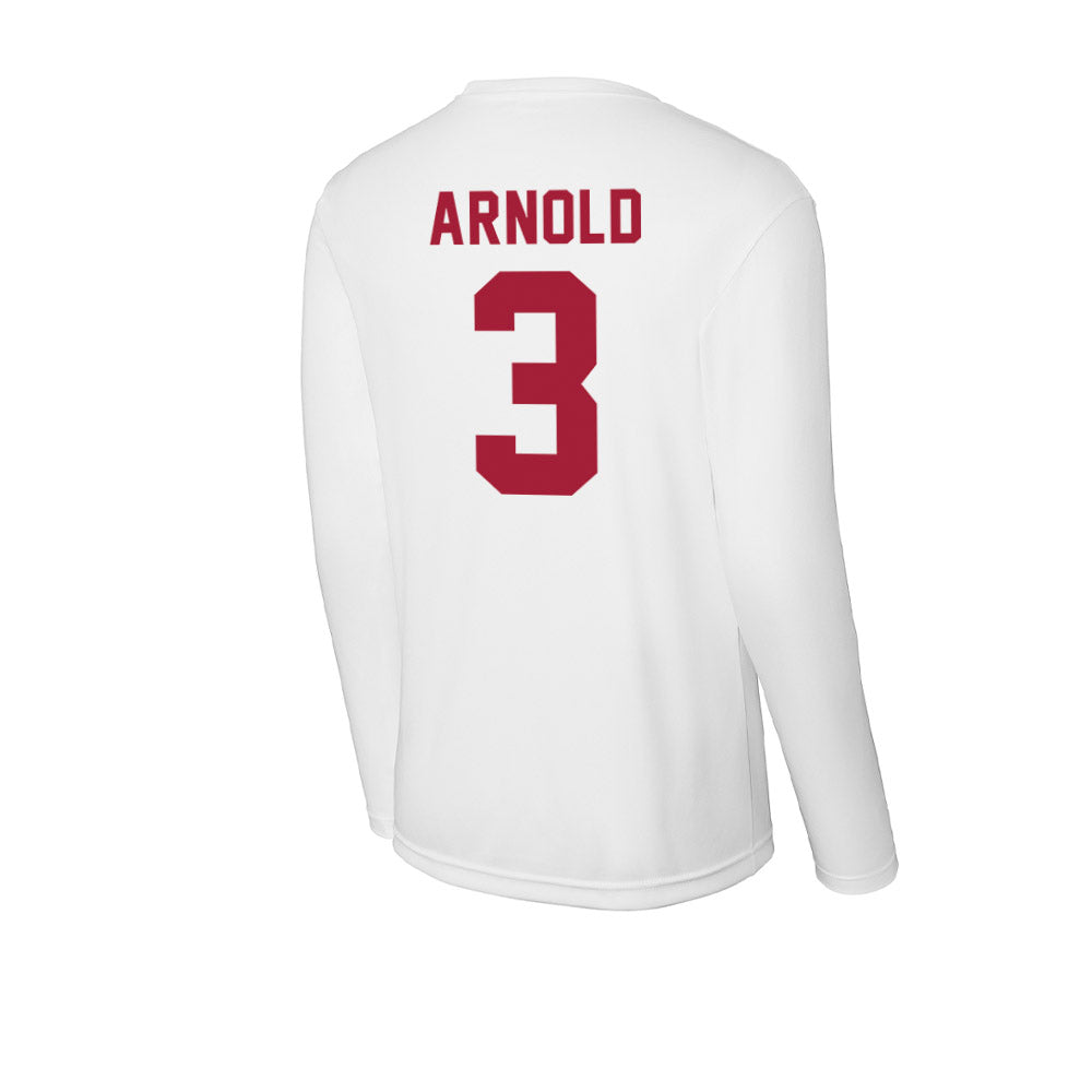 Alabama - Football Alumni : Terrion Arnold - Activewear Long Sleeve T-Shirt Style001 Hoodie, Sweatshirt (Image 3)