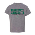 Adams State - NCAA Men's Swimming & Diving : Jonathon Adam - Youth T-Shirt Hoodie, Sweatshirt | CoreVibeTees.com (Image 1)