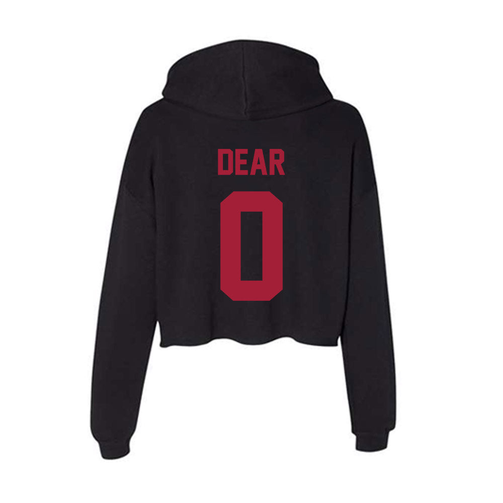 Alabama - NCAA Football : AK Dear - Women's Crop Fleece Hoodie T-Shirts, Sweatshirt | CoreVibeTees.com (Image 2)