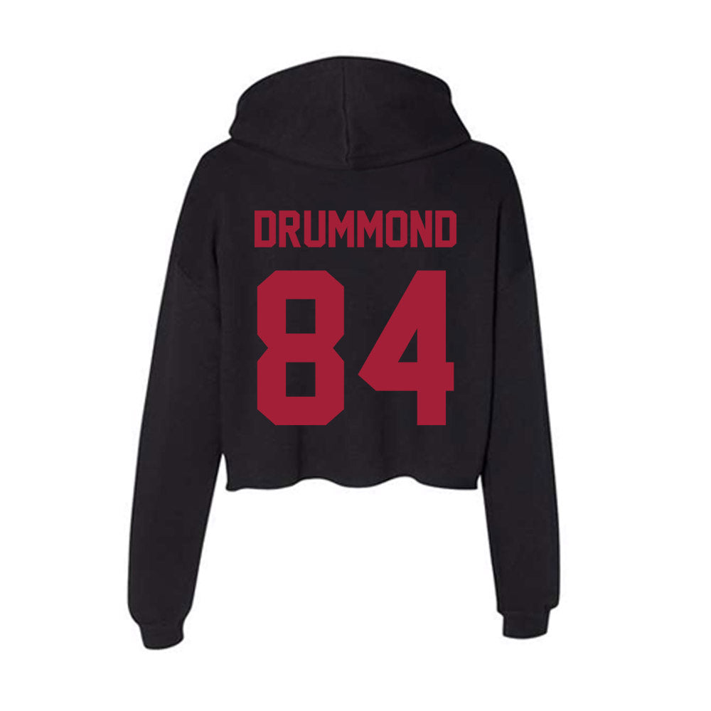 Alabama - Football Alumni : Jeremy Drummond - Women's Crop Fleece Hoodie T-Shirts, Sweatshirt | CoreVibeTees.com (Image 2)