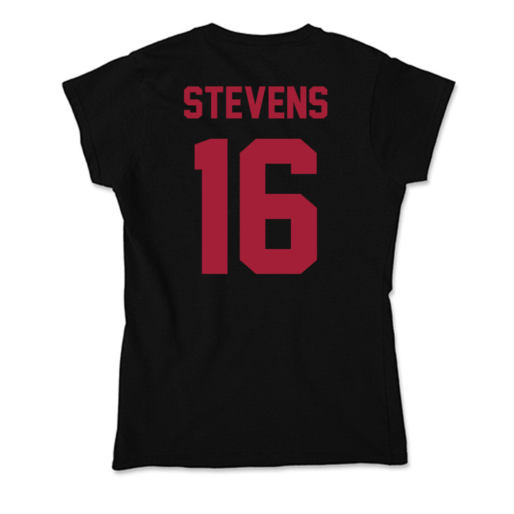 Alabama - NCAA Baseball : Jonathan Stevens - Soft Style Women‚Äôs T-Shirt Hoodie, Sweatshirt | CoreVibeTees.com (Image 2)