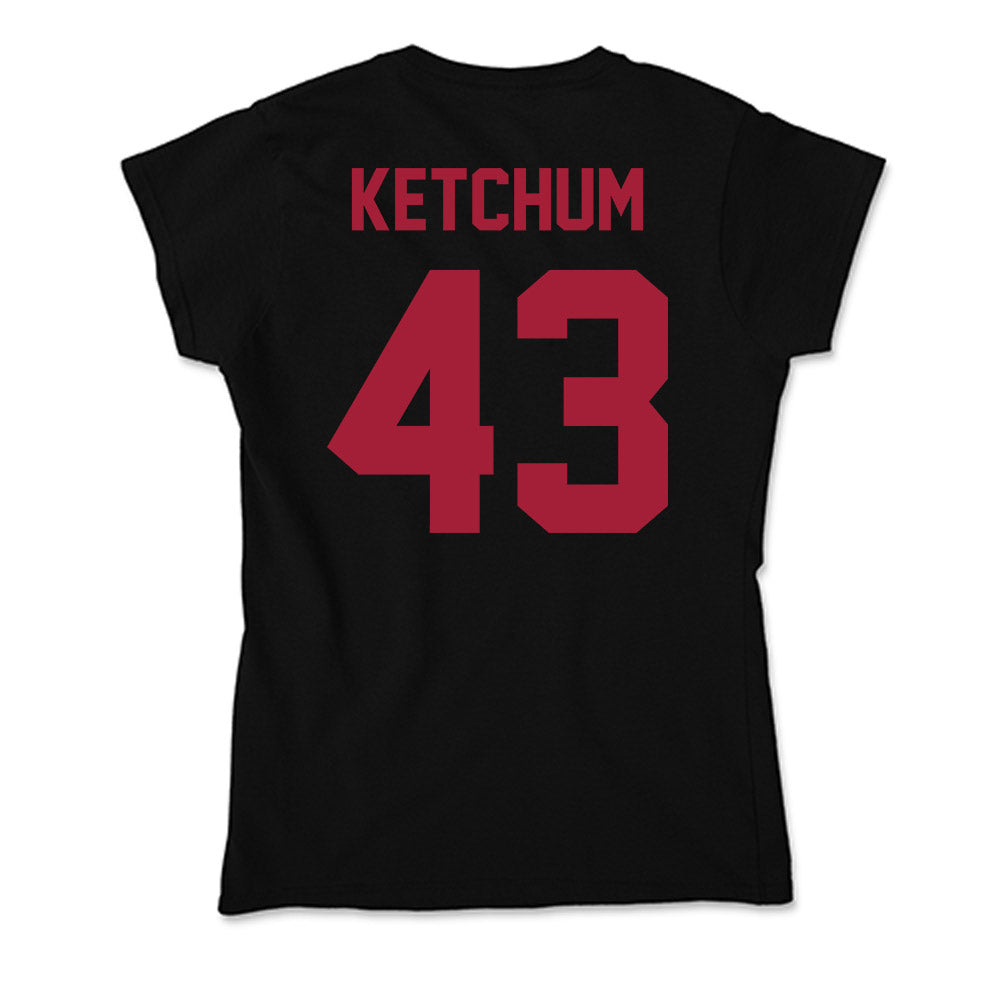 Alabama - NCAA Baseball : Jack Ketchum - Soft Style Women‚Äôs T-Shirt Hoodie, Sweatshirt | CoreVibeTees.com (Image 2)