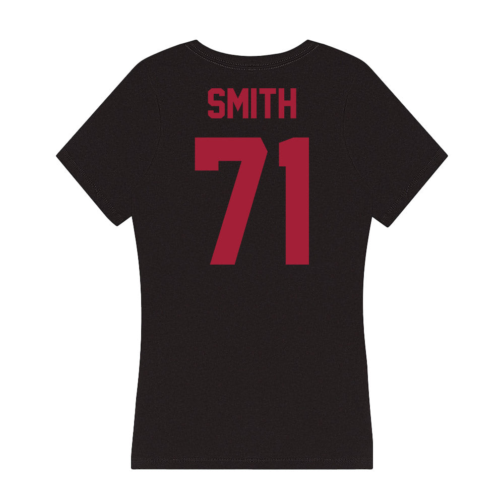 Alabama - Football Alumni : Andre Smith - Women's V-Neck T-Shirt Hoodie, Sweatshirt | CoreVibeTees.com (Image 2)