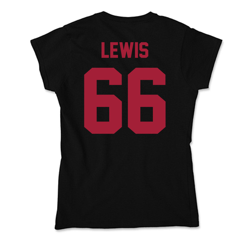 Alabama - Football Alumni : Albert Lewis - Soft Style Women‚Äôs T-Shirt Hoodie, Sweatshirt | CoreVibeTees.com (Image 2)