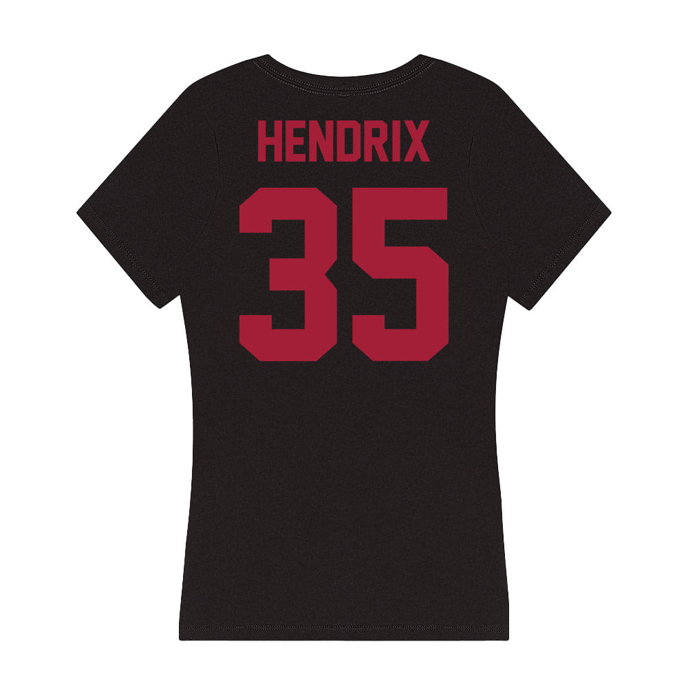 Alabama - Men's Basketball Alumni : Richard Hendrix - Women's V-Neck T-Shirt Hoodie, Sweatshirt | CoreVibeTees.com (Image 2)