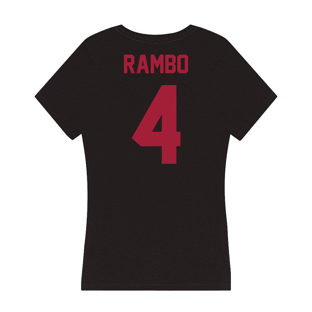 Alabama - Men's Basketball Alumni : Reggie Rambo - Women's V-Neck T-Shirt Hoodie, Sweatshirt | CoreVibeTees.com (Image 2)