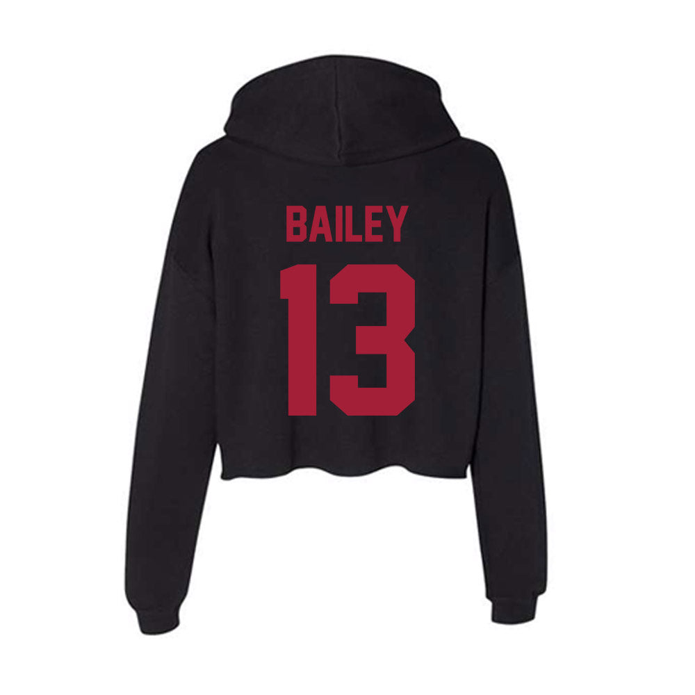 Alabama - Football Alumni : Kecalf Bailey - Women's Crop Fleece Hoodie T-Shirts, Sweatshirt | CoreVibeTees.com (Image 2)